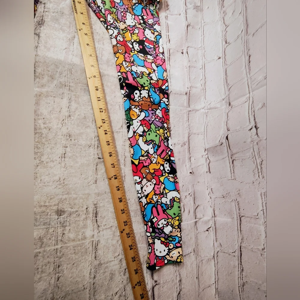 BlackMilk San Rio Allstars Matte High Waist Leggings Medium Anime EDM Festival - Picture 12 of 14